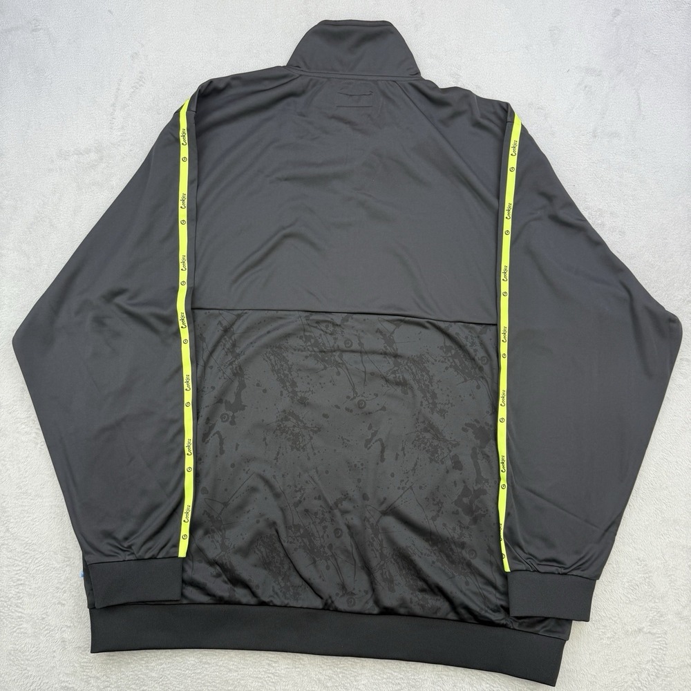 Cookies SF Jacket Mens 4XL Citadel Black Yellow Full Zip Streetwear Track - Picture 10 of 11